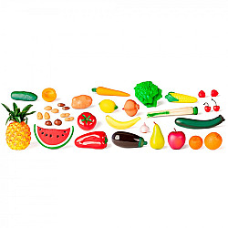 Развивающий набор Овощи и фрукты (36 шт) от Miniland