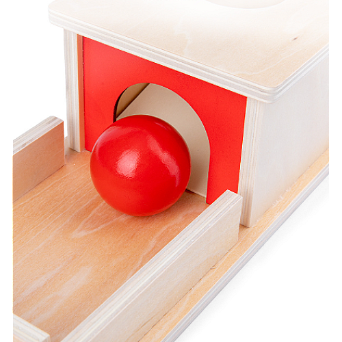 Тактильная сенсорная коробка Монтессори с шариком от Obetty
