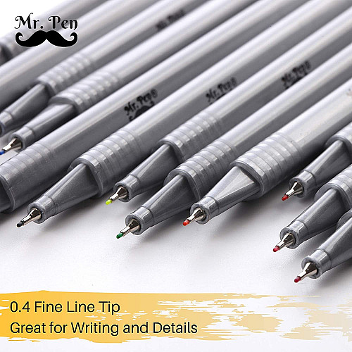 Набор для творчества Ручки с тонким наконечником (12 шт) от Mr. Pen