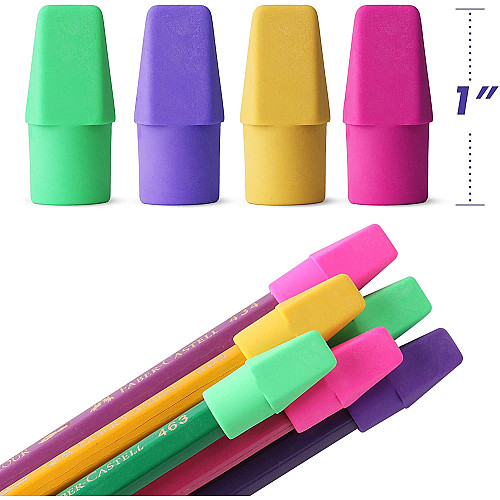 Набор стирательных резинок ластиков на карандаш (120 шт) от Mr. Pen