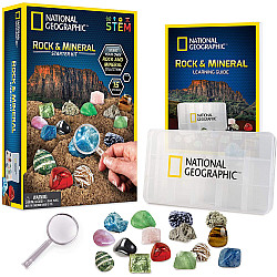 Науковий STEM набір Камені і мінерали (15 каменів) від NATIONAL GEOGRAPHIC