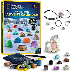 Адвент-календар Камені, мінерали та скам'янілості від National Geographic
