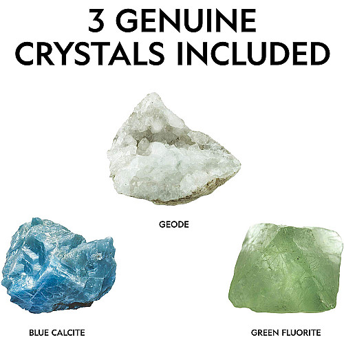 Науковий STEM набір Три кристала на підставці від NATIONAL GEOGRAPHIC