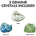 Научный STEM набор Три кристалла на подставке от NATIONAL GEOGRAPHIC