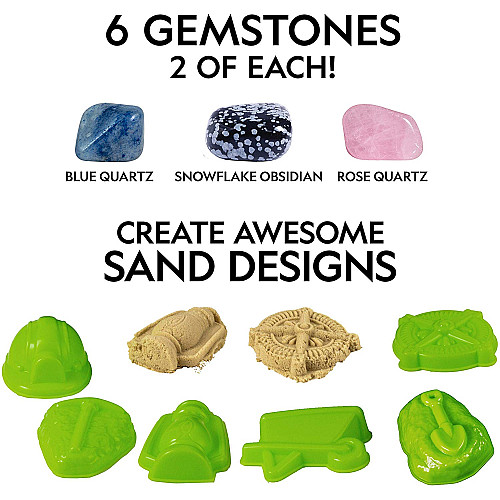 Науковий STEM набір кінетичний пісок Камені від NATIONAL GEOGRAPHIC