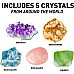 Науковий STEM набір Вирощуємо кольорові кристали (8 шт) від NATIONAL GEOGRAPHIC