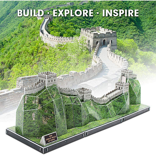 Развивающий 3D пазл Великая Китайская стена (75 деталей) от NATIONAL GEOGRAPHIC