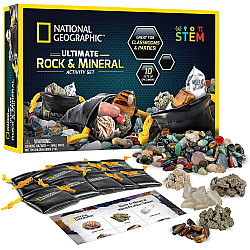 Научный STEM набор Камни и минералы от NATIONAL GEOGRAPHIC