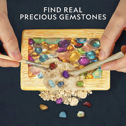 Научный STEM набор Полудрагоценные камни (15 шт) от NATIONAL GEOGRAPHIC