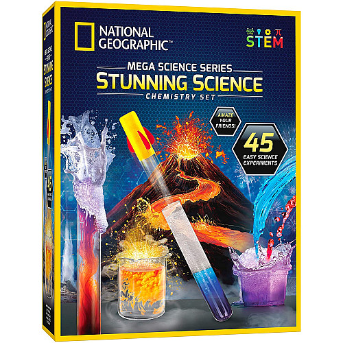 Научный STEM набор Химия (более 15 экспериментов) от NATIONAL GEOGRAPHIC