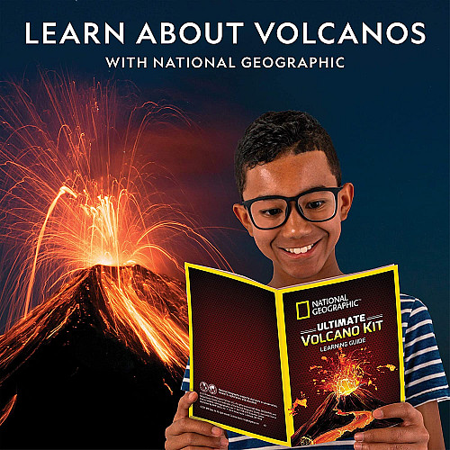 Научный STEM набор Вулкан с лавой от NATIONAL GEOGRAPHIC
