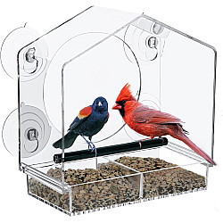 Прозрачная кормушка для птиц  от Nature Gear