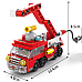 Блоковый конструктор 6 в 1 Пожарная команда (142 детали) от Obetty