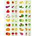 Розвиваючий набір пазлів Овочі та фрукти (32 шт) від Obetty