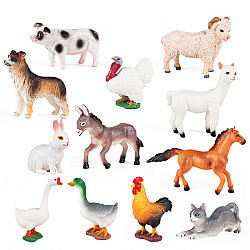 Развивающий набор фигурки Домашние животные (12 шт) от Obetty