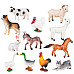Розвиваючий набір фігурки Домашні тварини (12 шт) від Obetty
