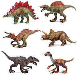 Игровой набор фигурок динозавров (6 шт) от Obetty