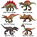 Ігровий набір фігурок динозаврів (6 шт) від Obetty