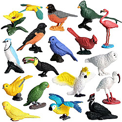 Ігровий набір міні-фігурок Птахи (17 шт) від Obetty