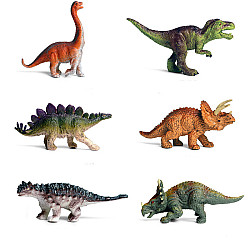 Игровой набор с фигурками динозавров (6 шт) от Obetty