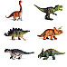 Ігровий набір з фігурками динозаврів (6 шт) від Obetty