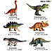 Ігровий набір з фігурками динозаврів (6 шт) від Obetty