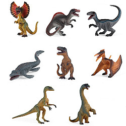 Ігровий набір із фігурками динозаврів (8 шт) від Obetty