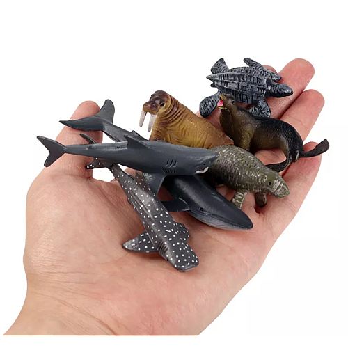 Розвиваючий набір фігурок Морські тварини (32 шт) від Obetty