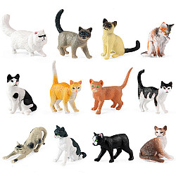 Развивающий набор фигурок Коты (12 шт) от Obetty