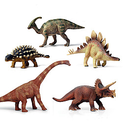 Развивающий набор больших фигурок Травоядных динозавров (5 шт) от Obetty