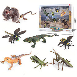 Розвиваючий набір фігурок тварин та насекомих (7 шт) від Obetty