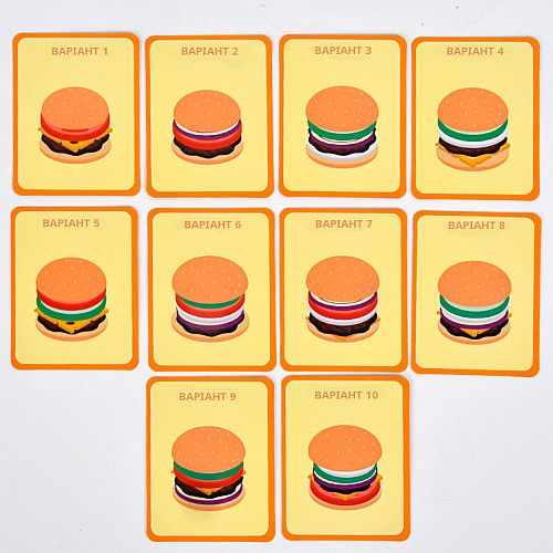 Набор игровых продуктов Бургер от Obetty