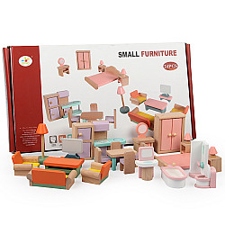 Развивающий набор игрушечной мебели (24 предмета) от Obetty