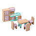 Розвиваючий набір іграшкових меблів (24 предмети) від Obetty