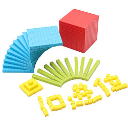 Набір математичних кубиків (121 шт) від Obetty