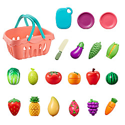 Игровой набор Овощи и фрукты (20 шт) от Obetty