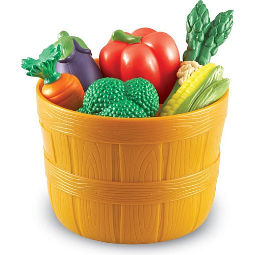 Набір для сортування та рахунку Овочі та фрукти (30 шт) від Obetty