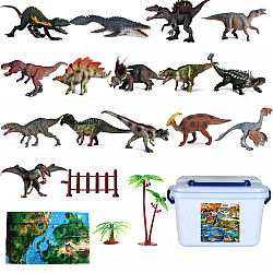 Развивающий набор фигурок Динозавры (15 шт) от Obetty