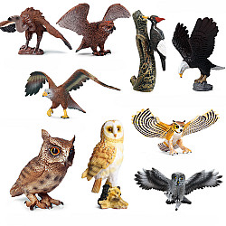 Развивающий набор фигурок Хищные птицы (9 шт) от Obetty