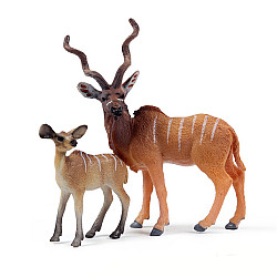 Развивающий набор фигурок Семья антилоп Spinhorn (2 шт) от Obetty