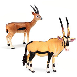 Развивающий набор фигурок Семья антилопы Орикс (2 шт) от Obetty