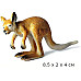 Развивающий набор фигурок Семья кенгуру (4 шт) от Obetty