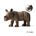 Развивающий набор фигурок Семья носорогов и бегемотов (5 шт) от Obetty