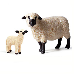 Развивающий набор фигурок Семья овец (2 шт) от Obetty