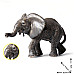 Розвиваючий набір фігурок Сім'я слонів (4 шт) від Obetty