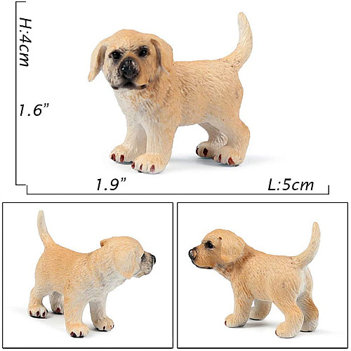 Развивающий набор фигурок Семья собак (4 шт) от Obetty