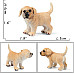 Розвиваючий набір фігурок Сім'я собак (4 шт) від Obetty