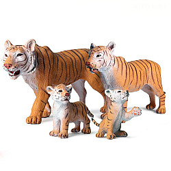 Розвиваючий набір фігурок Сім'я тигрів (4 шт) від Obetty