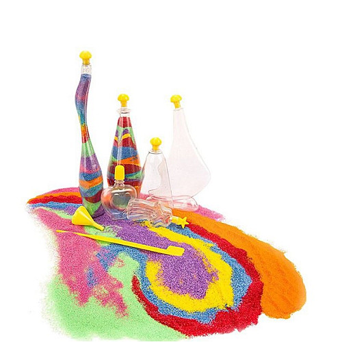 Набір для творчості Кольоровий пісок в пляшках від Obetty