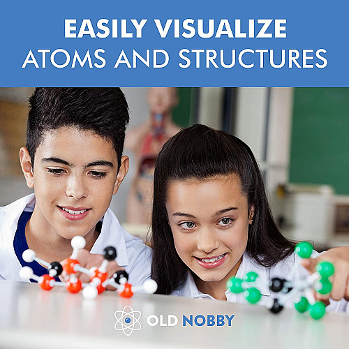 Научный набор конструктор 3D молекулы Химия (239 деталей) от Old Nobby
